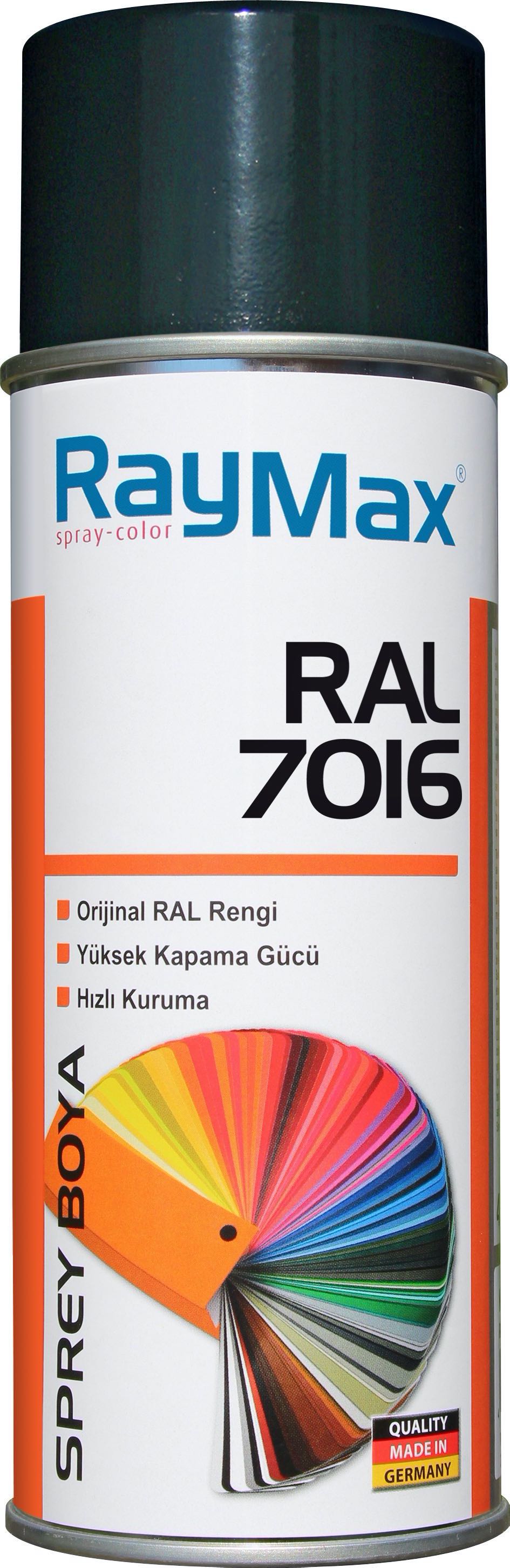 Raymax RAL 7016 Antrasit Gri Akrilik Sprey Boya 400ml